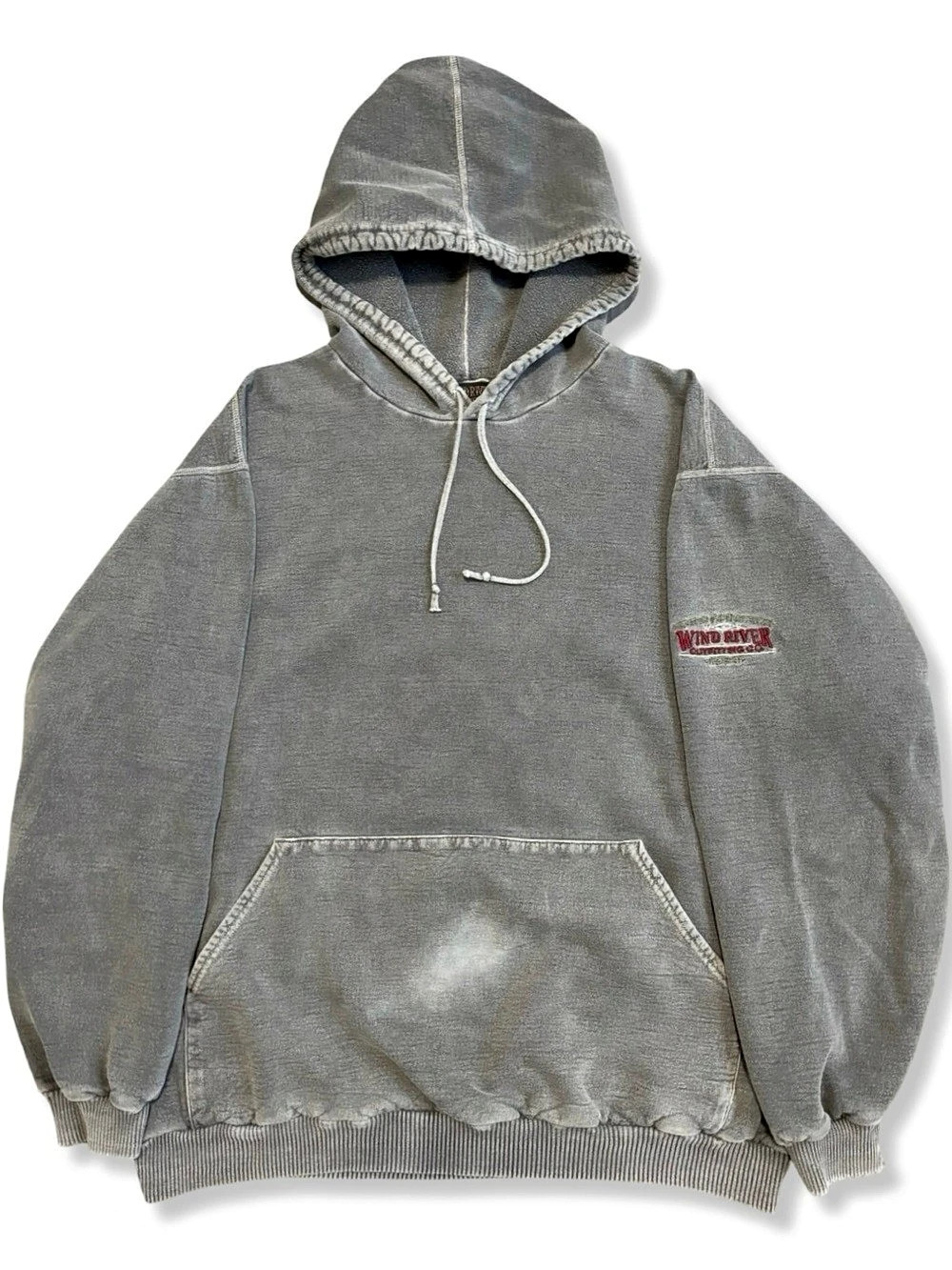 Vintage 90s Wind River Outfitters Hoodie Gray XL Hoodie